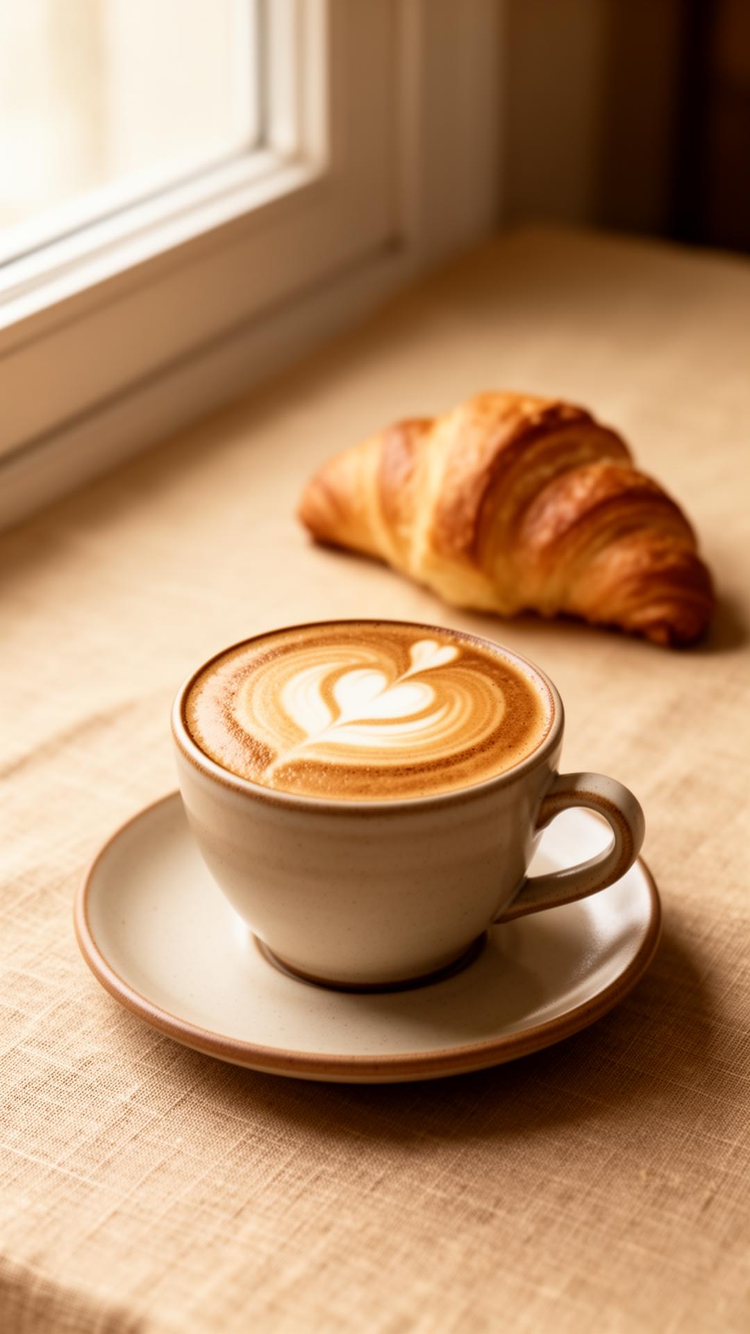 A warm Cafe Landwer brunch table